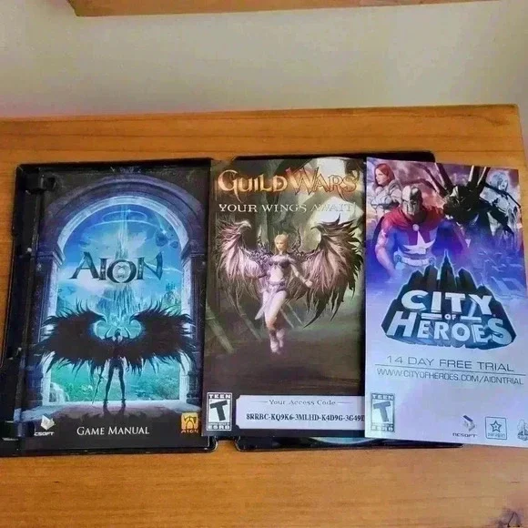 AION DVD ROM ONLINE SOFTWARE Rated Teen PC 2009 Original Metal Box - Picture 4 of 7